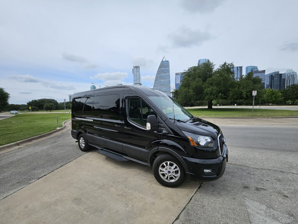 Lake Travis Limo - 14 passengers - Ford Transit Medium Roof