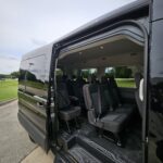 Ford Transit Medium Roof - 14 Passengers Limo Black Car Service