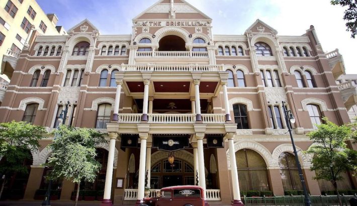 Historic Driskill Hotel Austin, TX Limo, Car Service and Airport Transportation