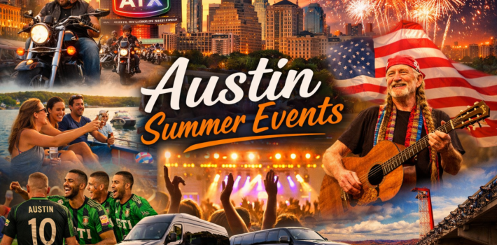 Austin’s Biggest Events for June & July 2026 — Your Luxury Ride Guide with Lake Travis Limo