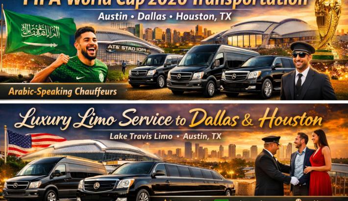 Lake Travis Limo – Your Official FIFA World Cup 2026 Transportation Partner for Dallas & Houston